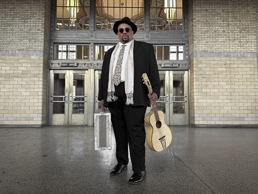 J Dontray Davis as Blind Lemon Jefferson